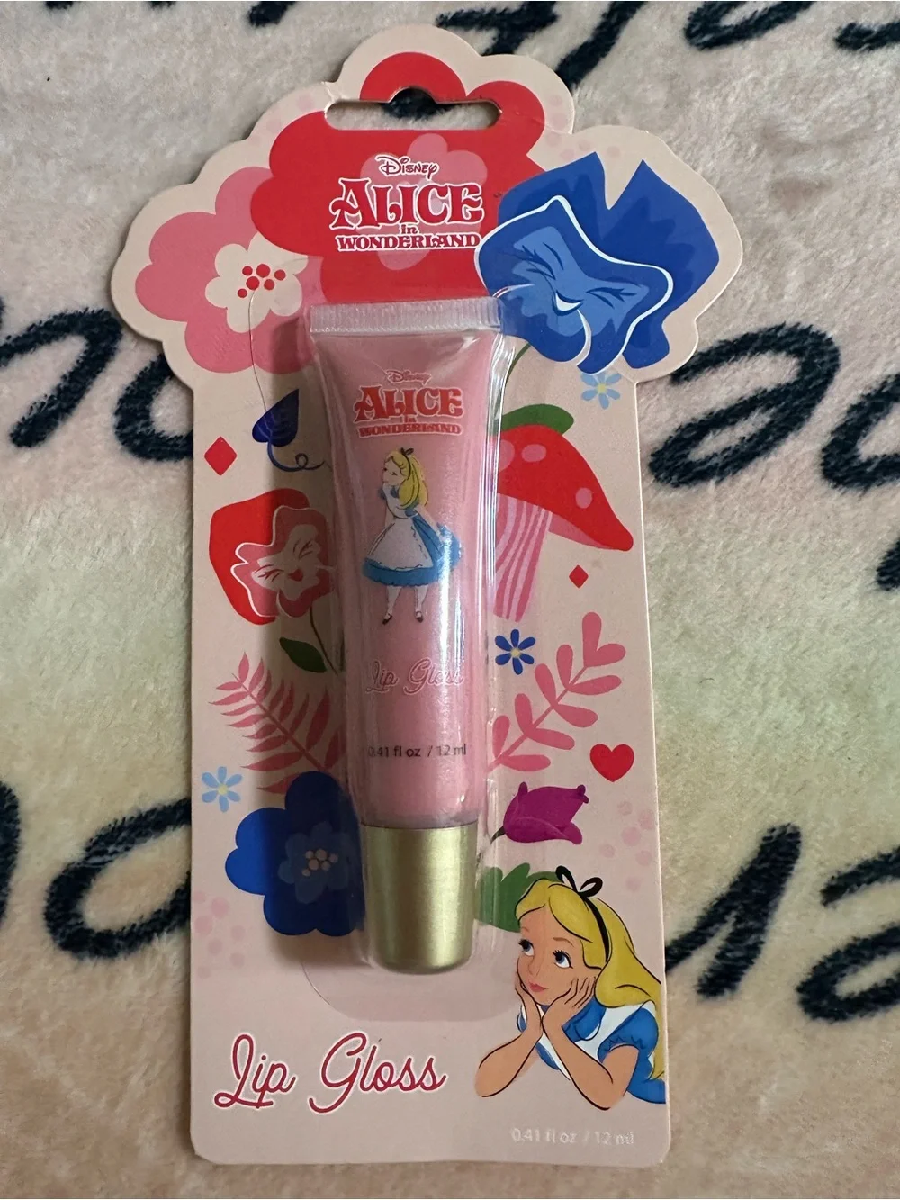 Disney Alice in Wonderland Lip Gloss – Soft Pink Shine